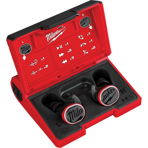 Redlithium USB Bluetooth&reg; Jobsite Ear Buds Planification Entrepots Molloy