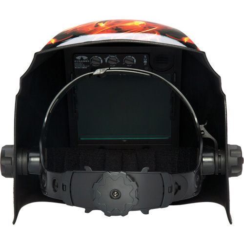 Casque de soudeur autonoircissant Leadhead, 3,8" lo x 3,4" la Champ de vision, Teinte 9 - 13 Planification Entrepots Molloy