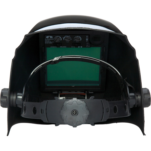 Casque de soudeur autonoircissant Leadhead, 3,8" lo x 3,4" la Champ de vision, Teinte 9 - 13, Noir Planification Entrepots Molloy