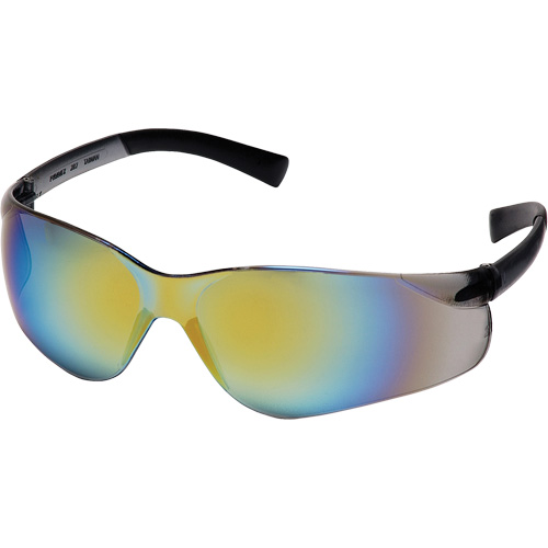 Lunettes de s&eacute;curit&eacute; Ztek, Lentille Miroir/Or, ANSI Z87+/R&eacute;pond ou surpasse la norme CSA Z94.3 Planification Entrepots Molloy