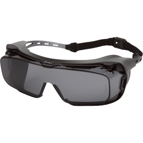 Cappture Safety Glasses, Grey Lens, Anti-Fog, ANSI Z87+/Meets/Exceeds CSA Z94.3 Planification Entrepots Molloy