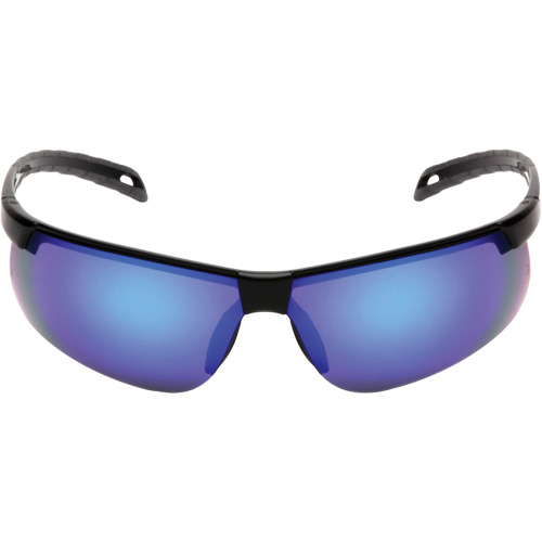 Lunettes de s&eacute;curit&eacute; Ever-Lite, Lentille Miroir bleu, ANSI Z87+/R&eacute;pond ou surpasse la norme CSA Z94.3 Planification Entrepots Molloy