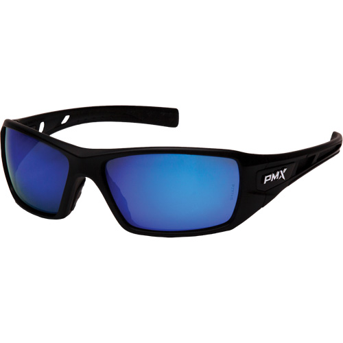 Velar Safety Glasses, Blue Mirror Lens, ANSI Z87+/Meets/Exceeds CSA Z94.3 Planification Entrepots Molloy