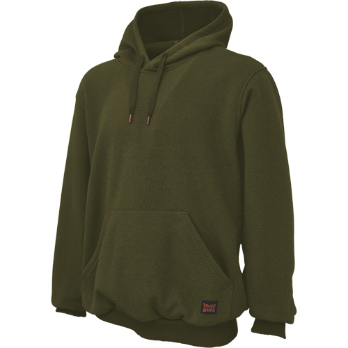 Water Repellent Fleece Pullover Hoodie, Men's, 3X-Large, Green Planification Entrepots Molloy