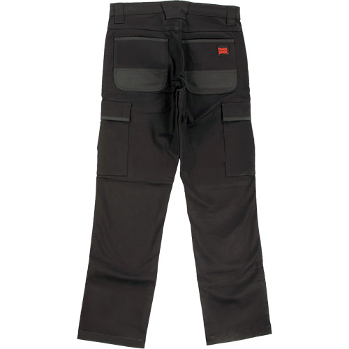 Pantalon de travail WP100, Coton/Spandex, Noir, Taille 2, Entrejambe 30 Planification Entrepots Molloy