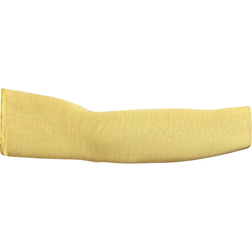 Contender KAWC Cut-Resistant Sleeves, Aramid, 18", ASTM ANSI Level A3, Yellow Planification Entrepots Molloy