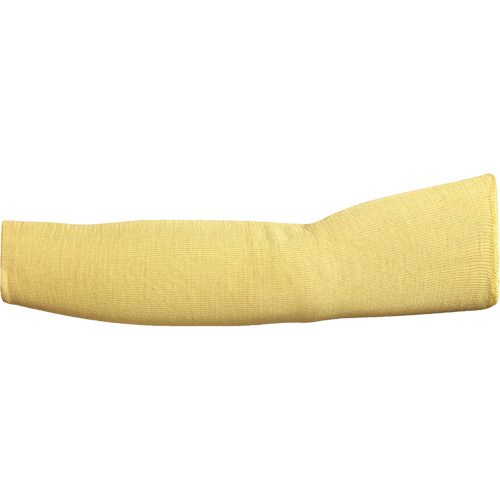 Contender KAWC Cut-Resistant Sleeves, Aramid, 18", ASTM ANSI Level A3, Yellow Planification Entrepots Molloy