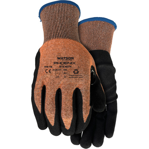 Gants r&eacute;sistants &agrave; la coupe Stealth Phoenix, Taille T-petit, Calibre 18, Rev&ecirc;tement Nitrile, Enveloppe en PEHP/Polyester, ASTM ANSI niveau A4 Planification Entrepots Molloy