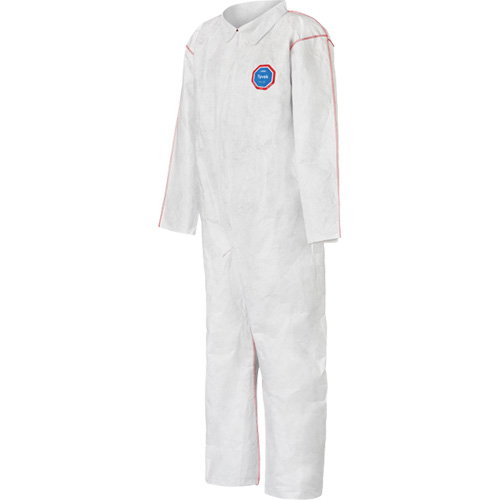 SFR Coveralls with Collar, Medium, White, Tyvek&reg; 400 Planification Entrepots Molloy