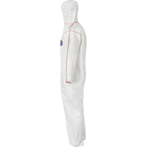 Combinaisons SFR avec cagoule, 2T-Grand, Blanc, Tyvek 400 Planification Entrepots Molloy