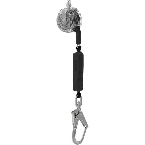 C&acirc;ble de limiteur de chute personnel 36CLS V-TEC, 10', Acier galvanis&eacute;, Pivotant Planification Entrepots Molloy