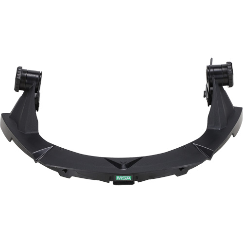 Support PBT V-Gard pour casques MSA &agrave; fente et bordure compl&egrave;te sans contr&ocirc;le des d&eacute;bris Planification Entrepots Molloy