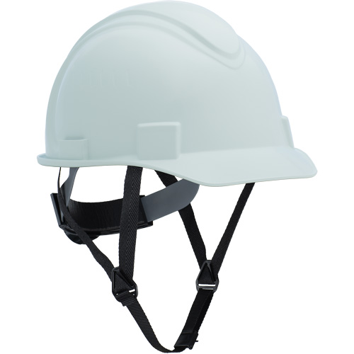 Casque North &agrave; bordure courte, ANSI type I/CSA type 1, Suspension Rochet Planification Entrepots Molloy