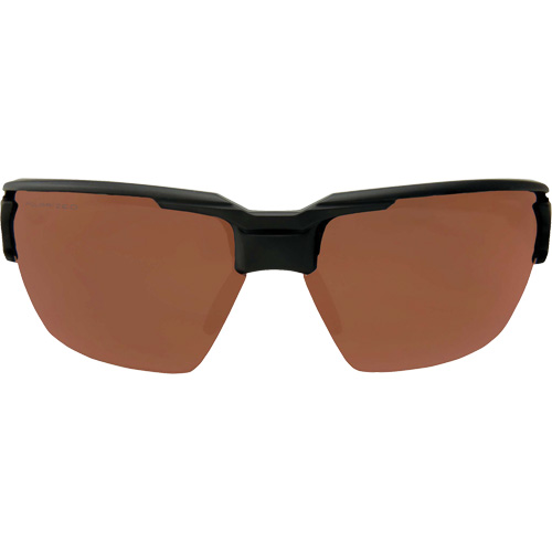 Lunettes de s&eacute;curit&eacute; Pumori, Lentille Cuivre, Anti-&eacute;gratignures/Polaris&eacute;, ANSI Z87+/MCEPS GL-PD 10-12/R&eacute;pond ou surpasse la norme CSA Z94.3 Planification Entrepots Molloy