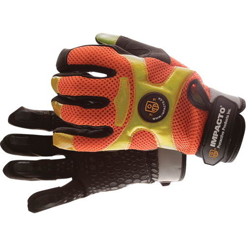Gants antivibration haute visibilit&eacute; Air Glove, Taille Grand/9 Planification Entrepots Molloy