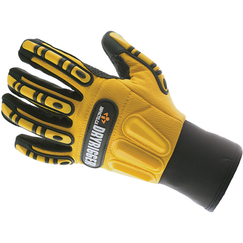 Gants The Original Dryrigger, 7/Petit, Paume en Su&egrave;de, Poignet &agrave; enfiler Planification Entrepots Molloy