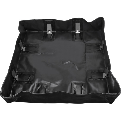 Berme repliable, Capacit&eacute; 299 gal. US, 8' la x 10' lo x 6" h, Support &agrave; encliqueter Planification Entrepots Molloy