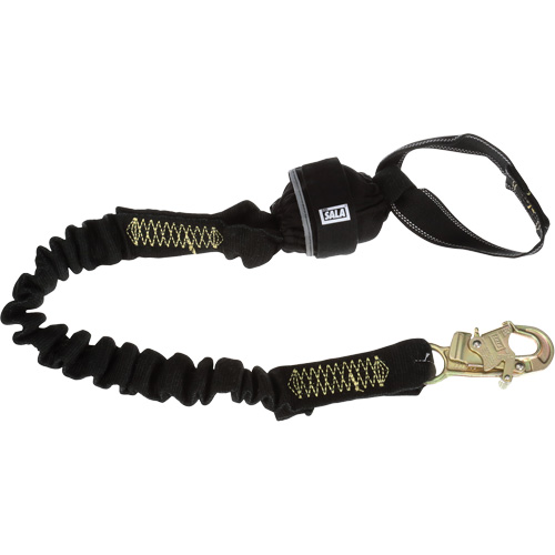 Shock Absorbing Arc Flash Web Lanyard, 6', Snap Hook Center, Choke-Off Loop Leg Ends, Kevlar&reg;/Nomex&reg; Planification Entrepots Molloy