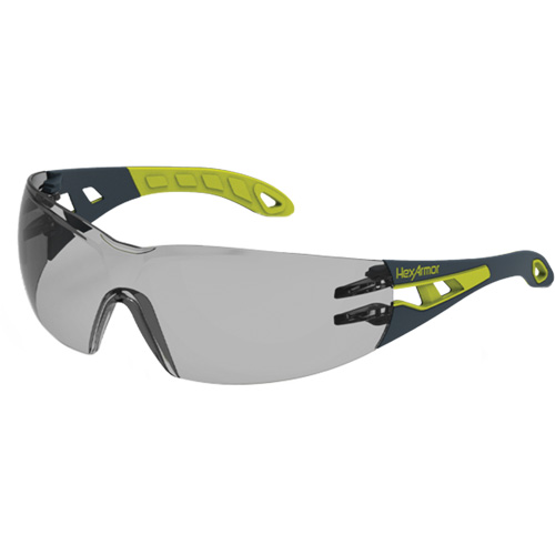 Lunettes de s&eacute;curit&eacute; enveloppantes sans monture MX200, Lentille Gris 23%, Antibu&eacute;e/Anti-&eacute;gratignures, ANSI Z87+/R&eacute;pond ou surpasse la norme CSA Z94.3 Planification Entrepots Molloy