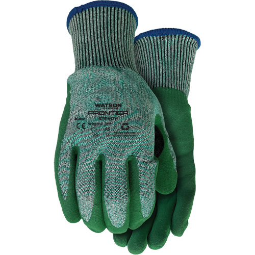 Gants 351 Stealth Frontier, Taille T-petit, Calibre 13, Rev&ecirc;tement PVC/Latex de caoutchouc, Enveloppe en PEHP/Polyester, ASTM ANSI niveau A5 Planification Entrepots Molloy