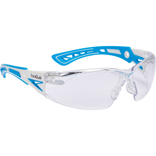 Lunettes de s&eacute;curit&eacute; RUSH+, Lentille Transparent, Antibu&eacute;e/Anti-&eacute;gratignures, ANSI Z87+/R&eacute;pond ou surpasse la norme CSA Z94.3 Planification Entrepots Molloy
