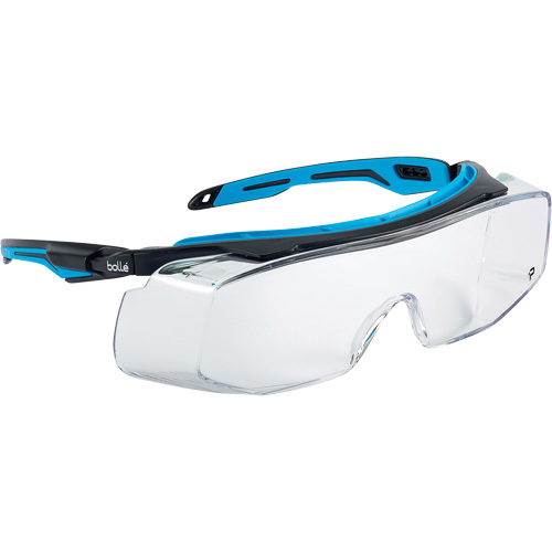 Lunettes de s&eacute;curit&eacute; ultra enveloppantes TRYON OTG, Lentille Transparent, Antibu&eacute;e/Anti-&eacute;gratignures Planification Entrepots Molloy