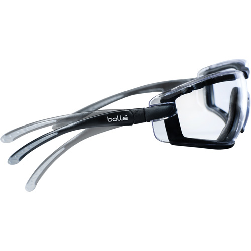 Lunettes de s&eacute;curit&eacute; enveloppantes hybrides Cobra, Lentille Transparent, Antibu&eacute;e/Anti-&eacute;gratignures Planification Entrepots Molloy