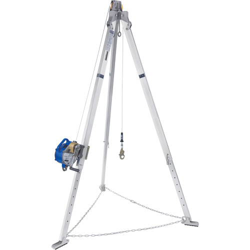 Confined Space Aluminum Tripod with 3-Way SRL 8301098 Planification Entrepots Molloy