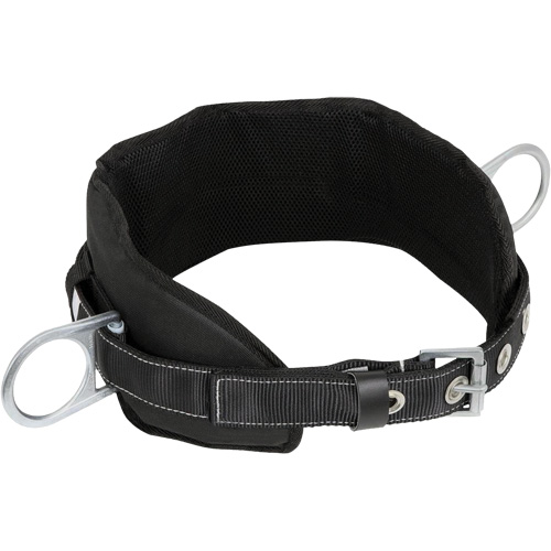 WB-6020-XXL Dispositif de retenue de s&eacute;curit&eacute; avec ceinture &agrave; deux anneaux en D et support lombaire rembourr&eacute; - 2T-grand Planification Entrepots Molloy