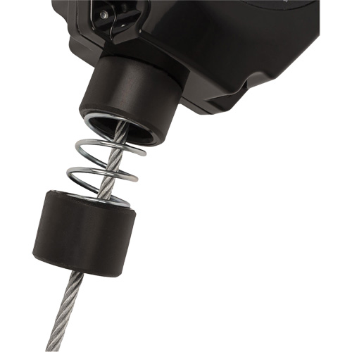 SRL-73302-40LE Self-Retracting Lifeline, 40', Galvanized Steel, Swivel Planification Entrepots Molloy