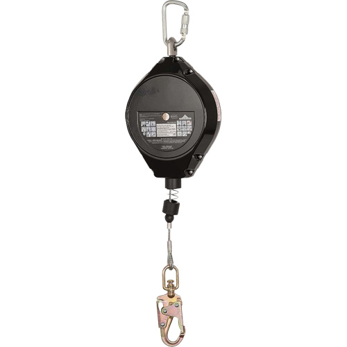 SRL-73302-60LE Self-Retracting Lifeline, 60', Galvanized Steel, Swivel Planification Entrepots Molloy