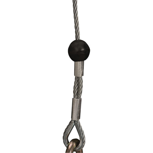 SRL-73303-96 Cable Self-Retracting Lifeline with Recovery, 96', Galvanized Steel, Swivel Planification Entrepots Molloy