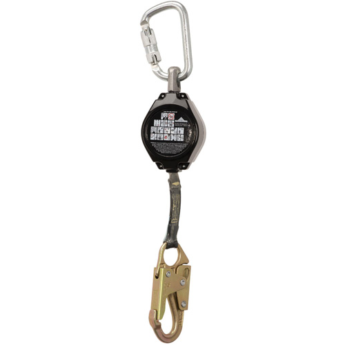 SRL-76105-6AR Arc Flash Self-Retracting Lifeline, 6', Dyneema&reg;, Swivel Planification Entrepots Molloy