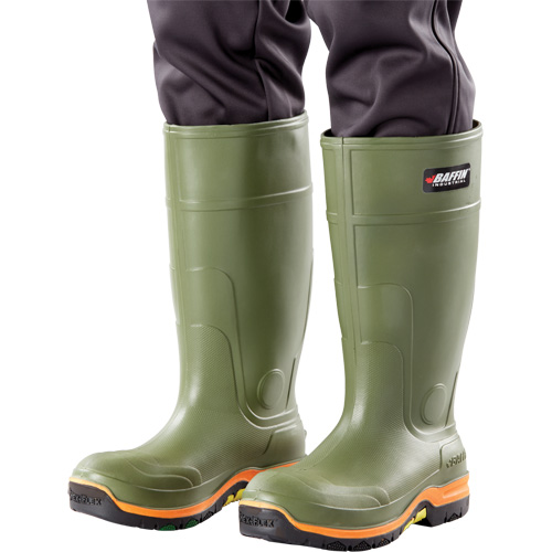 Bottes de s&eacute;curit&eacute; Hercules pour hommes, Polyur&eacute;thane thermique, Embout Aluminium, Pointure 4, Semelle R&eacute;sistant aux perforations Planification Entrepots Molloy