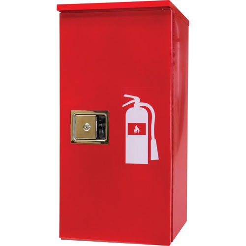 Heavy-Duty Outdoor Fire Extinguisher Cabinet, 14" W x 28" H x 10" D Planification Entrepots Molloy