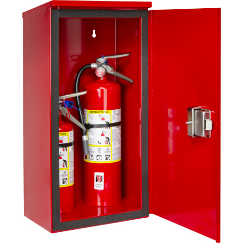 Heavy-Duty Outdoor Fire Extinguisher Cabinet, 14" W x 28" H x 10" D Planification Entrepots Molloy