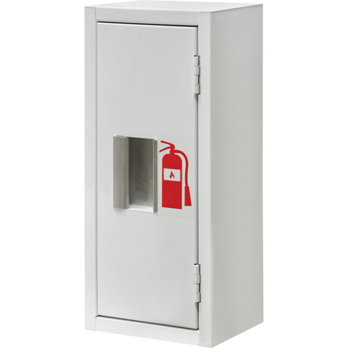 Indoor Fire Extinguisher Cabinet, 8" W x 18" H x 6" D Planification Entrepots Molloy