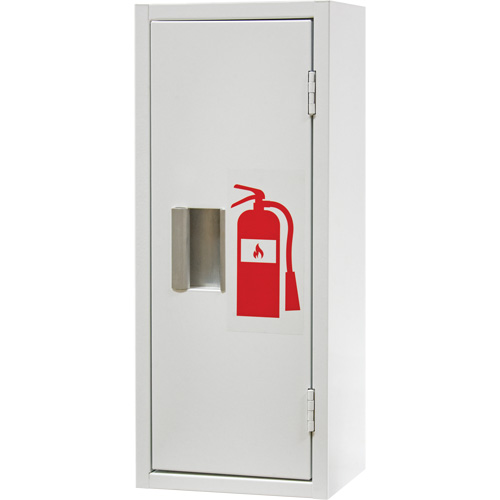 Indoor Fire Extinguisher Cabinet, 10" W x 24" H x 7" D Planification Entrepots Molloy