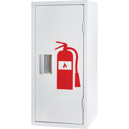 Indoor Fire Extinguisher Cabinet, 12" W x 26" H x 9" D Planification Entrepots Molloy