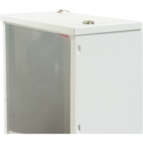 Light-Duty Fire Extinguisher Cabinet, 10" W x 24" H x 6" D Planification Entrepots Molloy