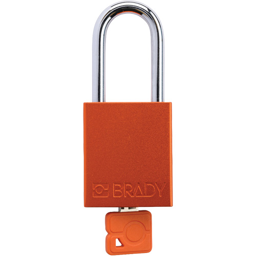 Velocity Plus Safety Lockout Padlock, Orange, Keyed Alike, Aluminum, 1-1/2" Width Planification Entrepots Molloy