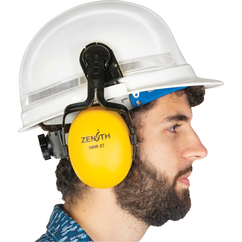 Passive Ear Muffs, Cap Mount, 27 NRR dB Planification Entrepots Molloy