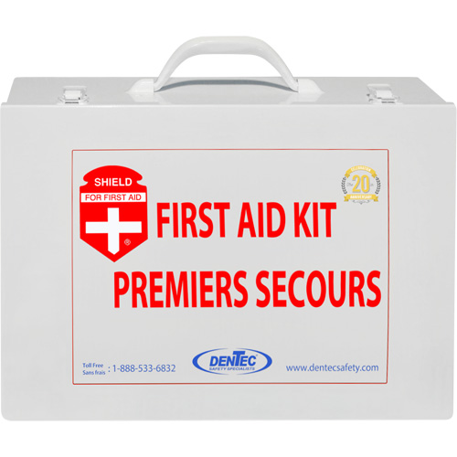 Shield First Aid Kit, British Columbia/Meets CSA Z1220-17 Type 3 High-Risk Environment, Medium (26-50 Workers) Planification Entrepots Molloy