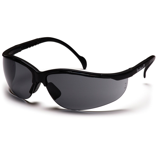 Venture II&reg; Half-Frame Safety Glasses, Grey Lens, Anti-Fog/Anti-Scratch/Anti-Static, ANSI Z87+/Meets/Exceeds CSA Z94.3 Planification Entrepots Molloy