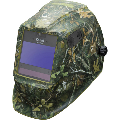 VIKING 2450 ADV Series White Tail Camo&reg; Helmet, 3.82" L x 2.44" W View Area, 5 - 13 Shade Range Planification Entrepots Molloy