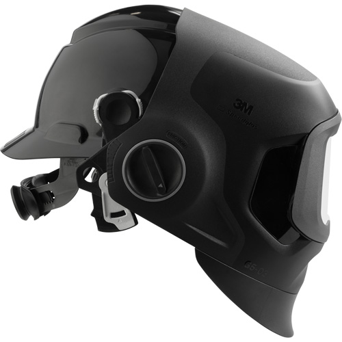 Casque & masque de soudage noir &agrave; devant fixe Speedglas G5-03 Pro Planification Entrepots Molloy