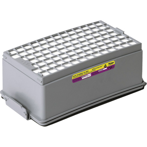 PX5 combin&eacute; HEPA Ov/cartouche gaz AG, Gaz acide/Gaz multiples/Vapeur organique Planification Entrepots Molloy