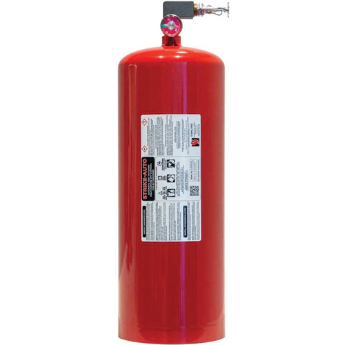 Automatic Heat Actuated Multi-Purpose Fire Extinguisher with Vertical Mount, ABC, 75.7 L Capacity Planification Entrepots Molloy
