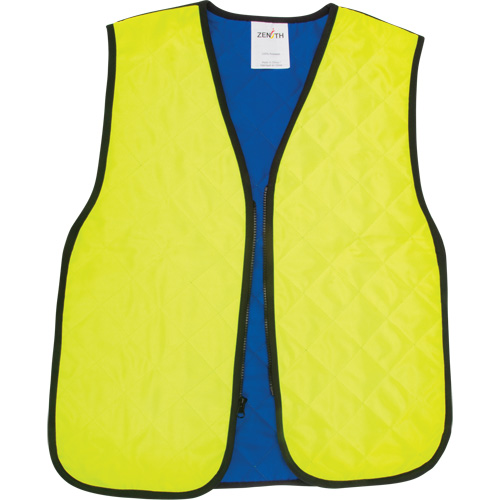Evaporative Cooling Vest, Medium, High Visibility Lime-Yellow Planification Entrepots Molloy