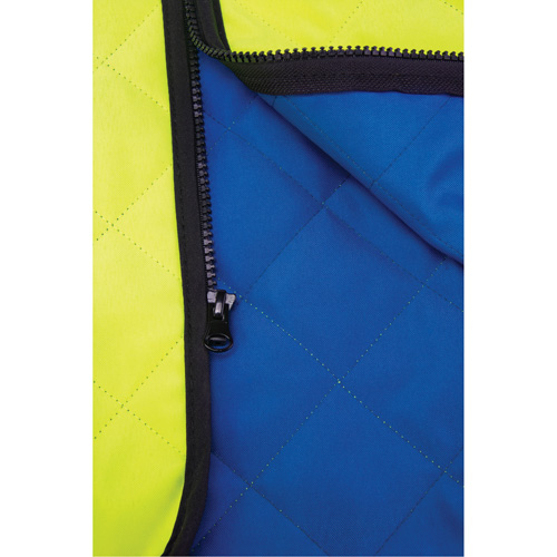Evaporative Cooling Vest, Medium, High Visibility Lime-Yellow Planification Entrepots Molloy
